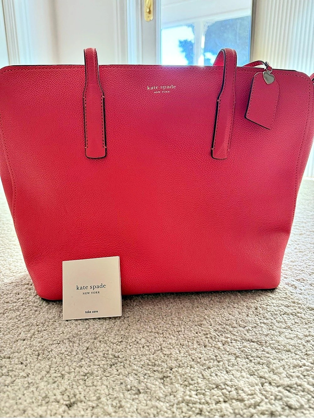 Kate Spade Pink Tote NWT
